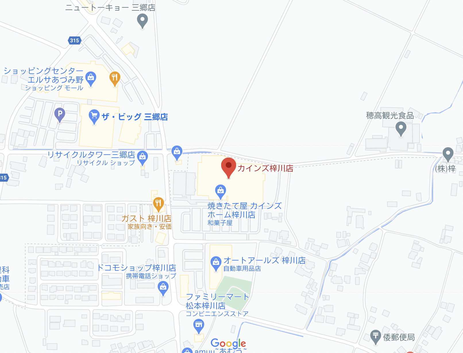 松本市 カインズ梓川店 の評判と周辺の賃貸住宅の相場と土地価格の比較 諏訪 松本 伊那地域で行う理想の土地購入方法を研究する専門店 エルハウス