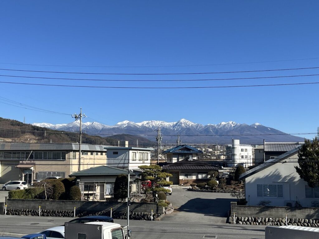 エルハウス本社からの眺め｜茅野市で注文住宅ならエルハウス